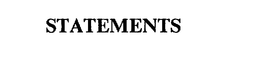 STATEMENTS trademark