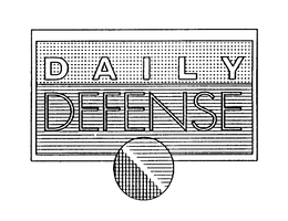 DAILY DEFENSE trademark