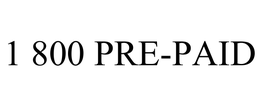 1 800 PRE-PAID trademark