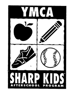 YMCA SHARP KIDS AFTERSCHOOL PROGRAM trademark