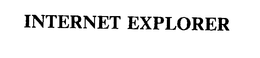 INTERNET EXPLORER trademark