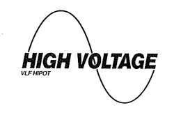 HIGH VOLTAGE VLF HIPOT trademark