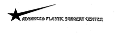 ADVANCED PLASTIC SURGERY CENTER trademark