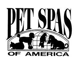 PET SPAS OF AMERICA trademark