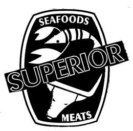 SEAFOODS SUPERIOR MEATS trademark