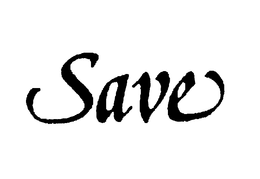 SAVE trademark
