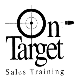 ON TARGET SALES TRAINING trademark