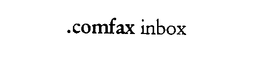 .COMFAX INBOX trademark