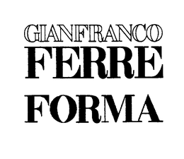 GIANFRANCO FERRE FORMA trademark