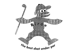 BIRDE THE BEST SHOT UNDER PAR trademark