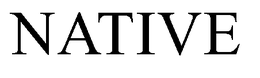 NATIVE trademark