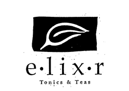 E LIX R TONICS & TEAS trademark