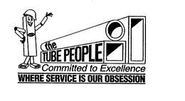 LEAVITT THE TUBE PEOPLE COMMITTED TO EXCELLENCE WHERE SERVICE IS OUR OBSESSION trademark