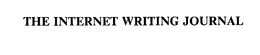 THE INTERNET WRITING JOURNAL trademark