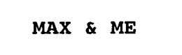MAX & ME trademark