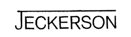 JECKERSON trademark