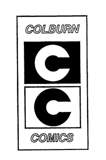 CC COLBURN COMICS trademark