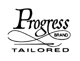 PROGRESS BRAND TAILORED trademark