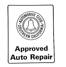AUTOMOBILE CLUB SOUTHERN CALIFORNIA APPROVED AUTO REPAIR trademark