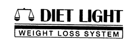 DIET LIGHT WEIGHT LOSS SYSTEM trademark