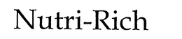 NUTRI-RICH trademark