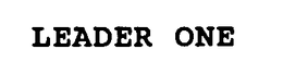 LEADER ONE trademark