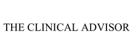 THE CLINICAL ADVISOR trademark