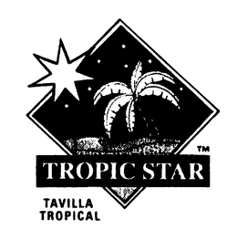 TROPIC STAR TAVILLA TROPICAL trademark