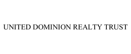 UNITED DOMINION REALTY TRUST trademark