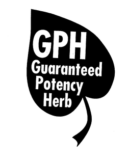 GPH GUARANTEED POTENCY HERB trademark