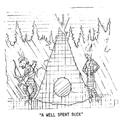 "A WELL SPENT BUCK" trademark