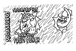 ANKYLO FRUIT PUNCH SODASAURUS trademark