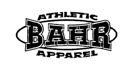 BAHR ATHLETIC APPAREL trademark