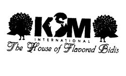 KSM INTERNATIONAL THE HOUSE OF FLAVORED BIDIS trademark
