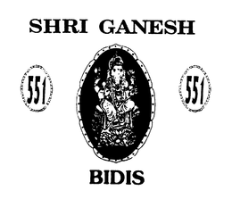 SHRI GANESH BIDIS 551 trademark