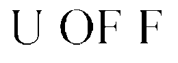 U OF F trademark