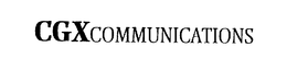 CGX COMMUNICATIONS trademark