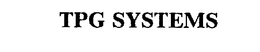 TPG SYSTEMS trademark