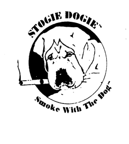 STOGIE DOGIE SMOKE WITH THE DOG trademark