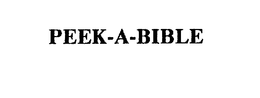 PEEK-A-BIBLE trademark