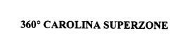 360 CAROLINA SUPERZONE trademark