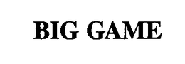 BIG GAME trademark