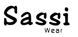 SASSI WEAR trademark