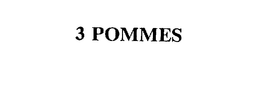 3 POMMES trademark