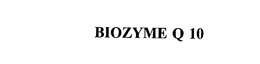 BIOZYME Q 10 trademark