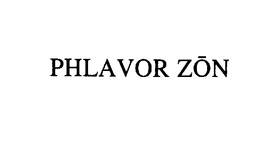 PHLAVOR ZON trademark