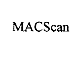 MACSCAN trademark