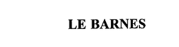 LE BARNES trademark