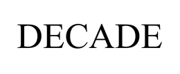 DECADE trademark