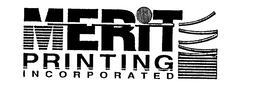 MERIT PRINTING INCORPORATED trademark
